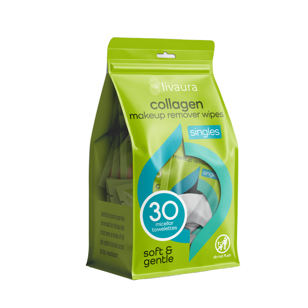 Livaura Wipes Collagen Makeup Remover Wipes