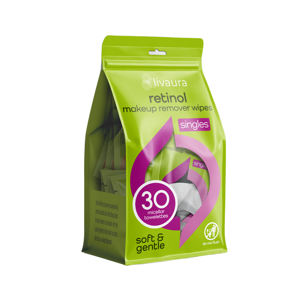 Livaura Wipes Retinol Makeup Remover Wipes
